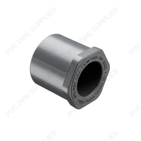 PVC Schedule 80 1-1/2" x 1/2" Bushing - Socket (Box of 25)